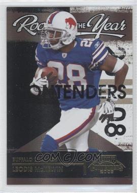 2008 Playoff Contenders - Rookie of the Year Contenders - Black #31 - Leodis McKelvin /50