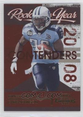 2008 Playoff Contenders - Rookie of the Year Contenders #14 - Chris Johnson /500