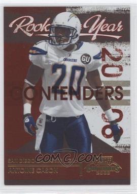 2008 Playoff Contenders - Rookie of the Year Contenders #35 - Antoine Cason /500