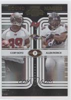 Cory Boyd, Allen Patrick #/50