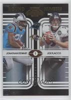 Jonathan Stewart, Joe Flacco #/50