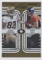 Adrian Arrington, Peyton Hillis #/100