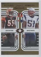 Keith Rivers, Jerod Mayo #/100