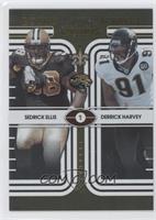 Sedrick Ellis, Derrick Harvey #/100