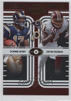 Donnie Avery, Devin Thomas #/500