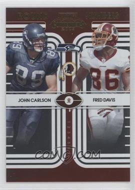 2008 Playoff Contenders - Round Numbers #15 - John Carlson, Fred Davis /500