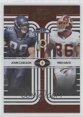 2008 Playoff Contenders - Round Numbers #15 - John Carlson, Fred Davis /500
