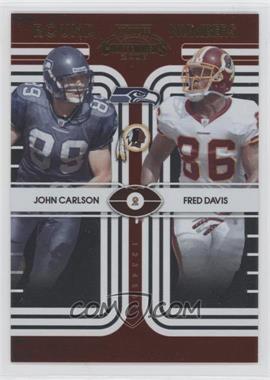 2008 Playoff Contenders - Round Numbers #15 - John Carlson, Fred Davis /500