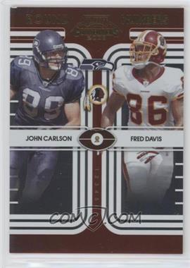 2008 Playoff Contenders - Round Numbers #15 - John Carlson, Fred Davis /500