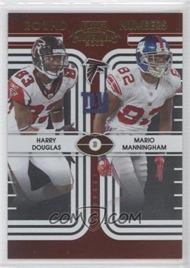 2008 Playoff Contenders - Round Numbers #23 - Harry Douglas, Mario Manningham /500