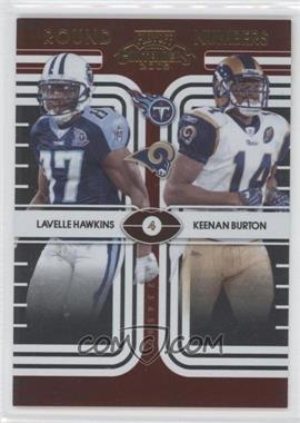 2008 Playoff Contenders - Round Numbers #26 - Keenan Burton, Lavelle Hawkins /500