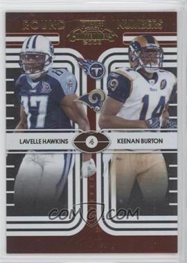 2008 Playoff Contenders - Round Numbers #26 - Keenan Burton, Lavelle Hawkins /500