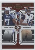 Keenan Burton, Lavelle Hawkins #/500