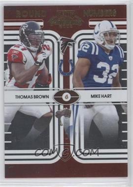 2008 Playoff Contenders - Round Numbers #31 - Mike Hart, Thomas Brown /500