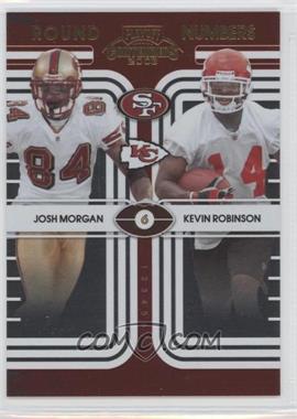 2008 Playoff Contenders - Round Numbers #32 - Josh Morgan, Kevin Robinson /500