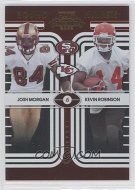 2008 Playoff Contenders - Round Numbers #32 - Josh Morgan, Kevin Robinson /500