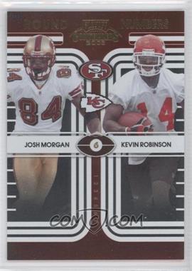 2008 Playoff Contenders - Round Numbers #32 - Josh Morgan, Kevin Robinson /500