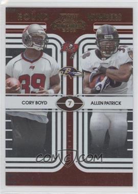 2008 Playoff Contenders - Round Numbers #34 - Cory Boyd, Allen Patrick /500