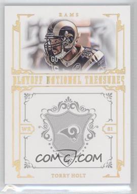 2008 Playoff National Treasures - [Base] - Gold #37 - Torry Holt /5