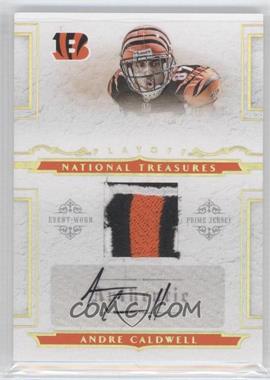 2008 Playoff National Treasures - [Base] - Rookie Material Signatures #117 - Andre Caldwell /25