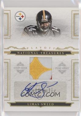 2008 Playoff National Treasures - [Base] - Rookie Material Signatures #126 - Limas Sweed /25