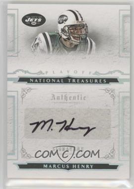 2008 Playoff National Treasures - [Base] #176 - Marcus Henry /99