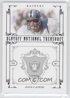 2008 Playoff National Treasures - [Base] #73 - Dave Casper /99