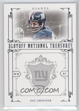 2008 Playoff National Treasures - [Base] #86 - Del Shofner /99