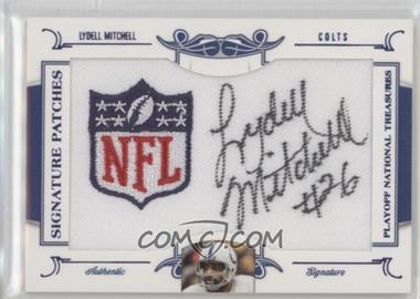 2008 Playoff National Treasures - Signature Patches - NFL Shield Logo #70 - Lydell Mitchell /5