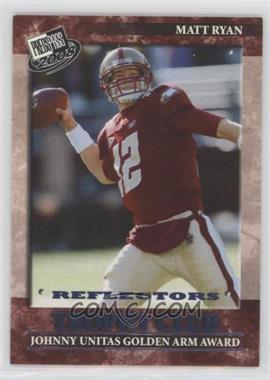 2008 Press Pass - [Base] - Blue Reflectors #52 - Trophy Club - Matt Ryan