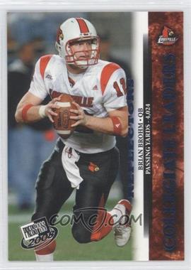 2008 Press Pass - [Base] - Blue Reflectors #60 - Collegiate Leaders - Brian Brohm