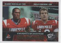 Teammates - Harry Douglas, Brian Brohm #/100