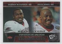 Teammates - Darren McFadden, Felix Jones #/500