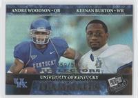 Teammates - Andre Woodson, Keenan Burton #/500