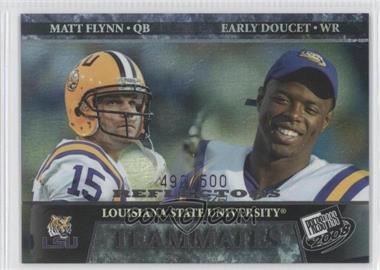 2008 Press Pass - [Base] - Reflectors #97 - Teammates - Matt Flynn, Early Doucett /500