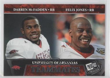 2008 Press Pass - [Base] #100 - Teammates - Darren McFadden, Felix Jones