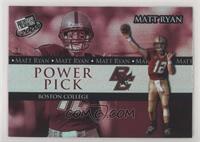 Power Pick - Matt Ryan