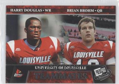 2008 Press Pass - [Base] #92 - Teammates - Harry Douglas, Brian Brohm