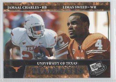 2008 Press Pass - [Base] #94 - Teammates - Jamaal Charles, Limas Sweed