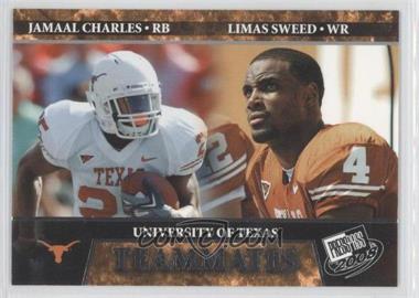 2008 Press Pass - [Base] #94 - Teammates - Jamaal Charles, Limas Sweed