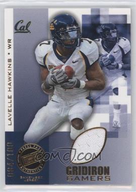 2008 Press Pass - Gridiron Gamers - Gold #GG-LH - Lavelle Hawkins /100