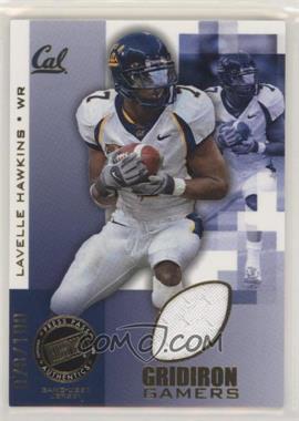 2008 Press Pass - Gridiron Gamers - Gold #GG-LH - Lavelle Hawkins /100