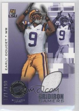 2008 Press Pass - Gridiron Gamers - Silver #GG-ED - Early Doucet /199