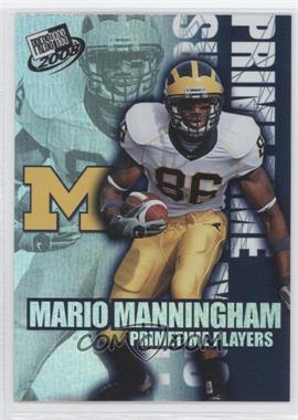 2008 Press Pass - Primetime Players #PP-14 - Mario Manningham