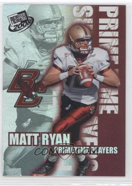 2008 Press Pass - Primetime Players #PP-3 - Matt Ryan