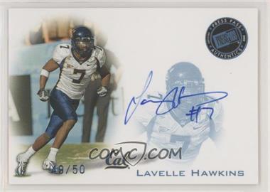2008 Press Pass - Signings - Blue #PPS-LH - Lavelle Hawkins /50