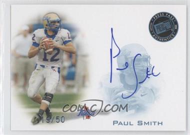 2008 Press Pass - Signings - Blue #PPS-PS - Paul Smith /50