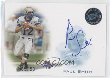 2008 Press Pass - Signings - Blue #PPS-PS - Paul Smith /50