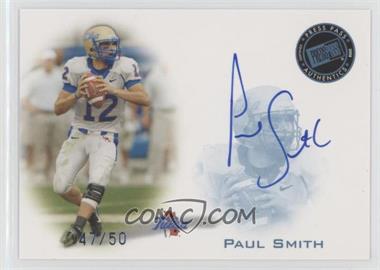 2008 Press Pass - Signings - Blue #PPS-PS - Paul Smith /50