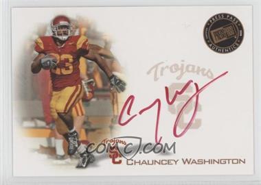 2008 Press Pass - Signings - Bronze Red Ink #PPS-CW - Chauncey Washington